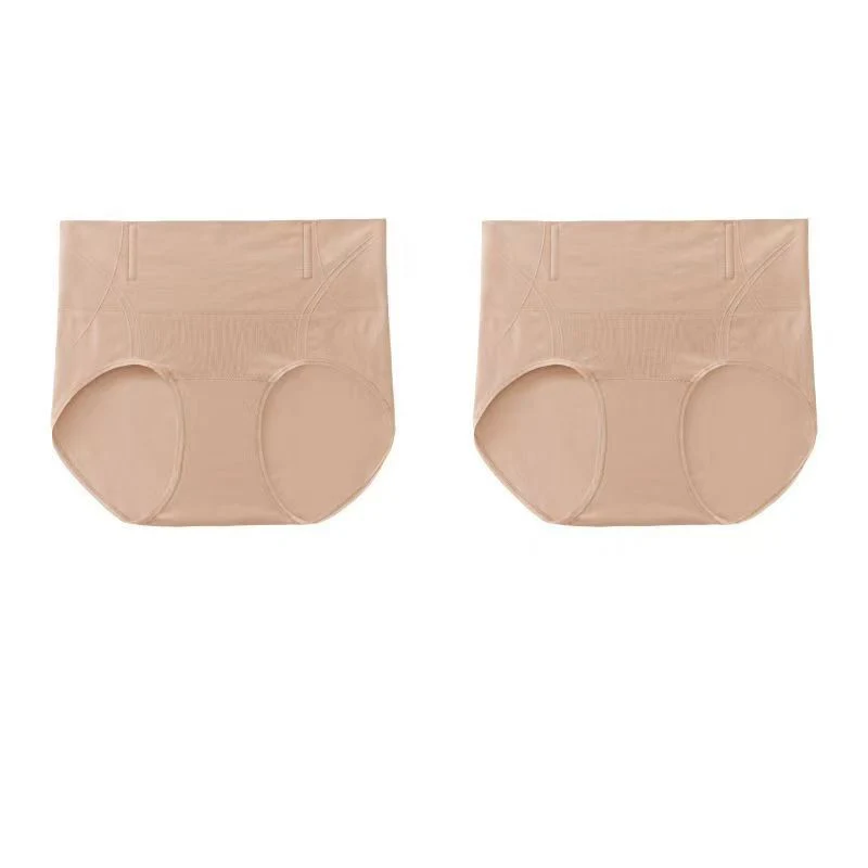 2pcs/Lot Seamless High Elasticity Mid Waist No Show Panties