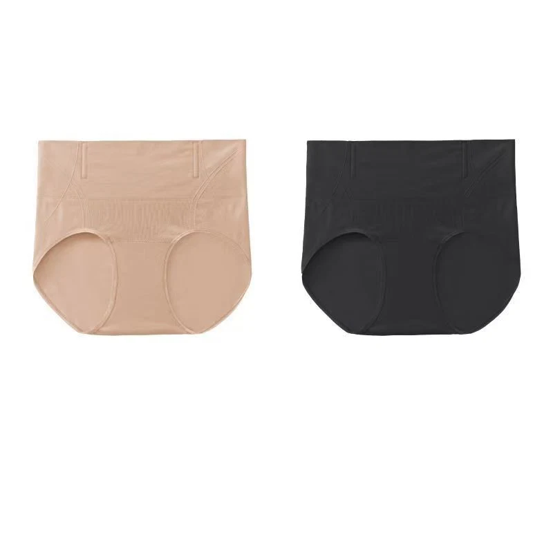 2pcs/Lot Seamless High Elasticity Mid Waist No Show Panties
