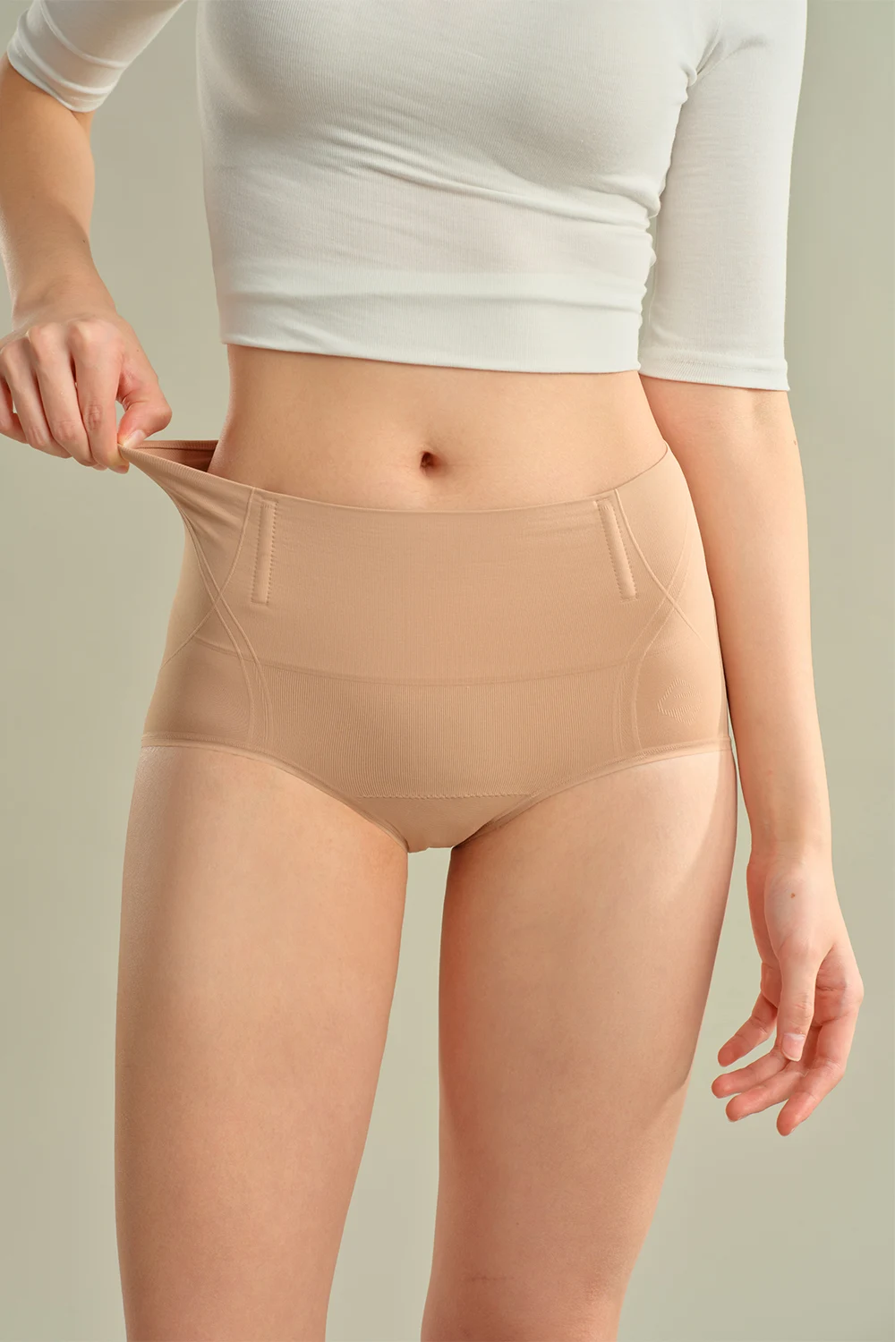3pcs/Lot Mid Waist Seamless No Show High Elasticity Panties