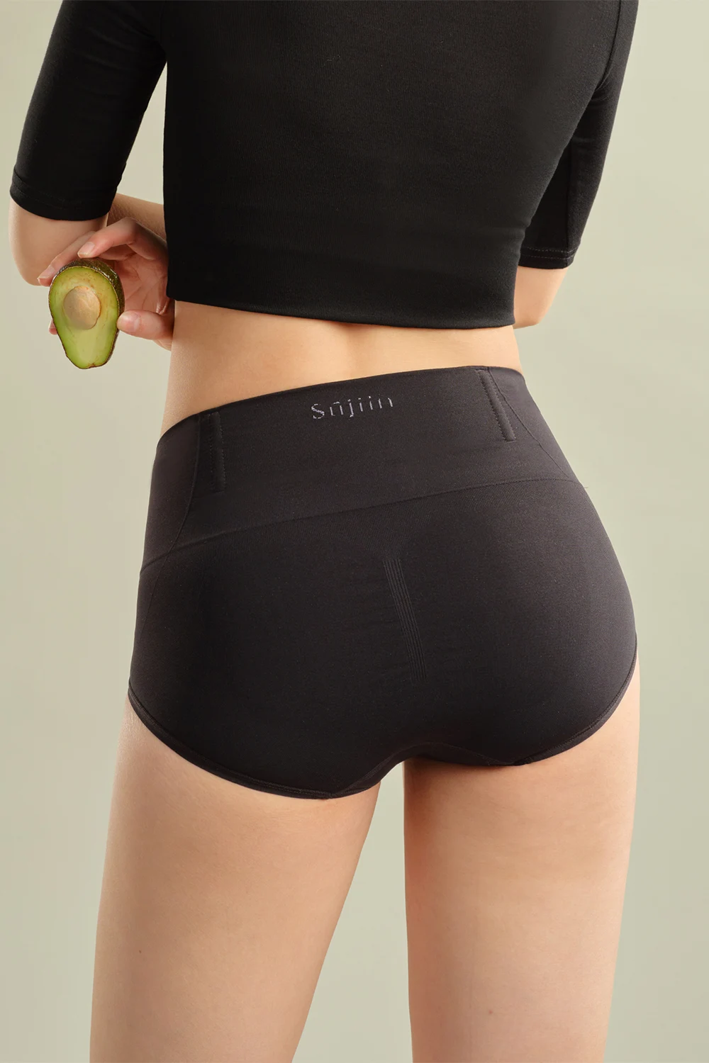3pcs/Lot Mid Waist Seamless No Show High Elasticity Panties