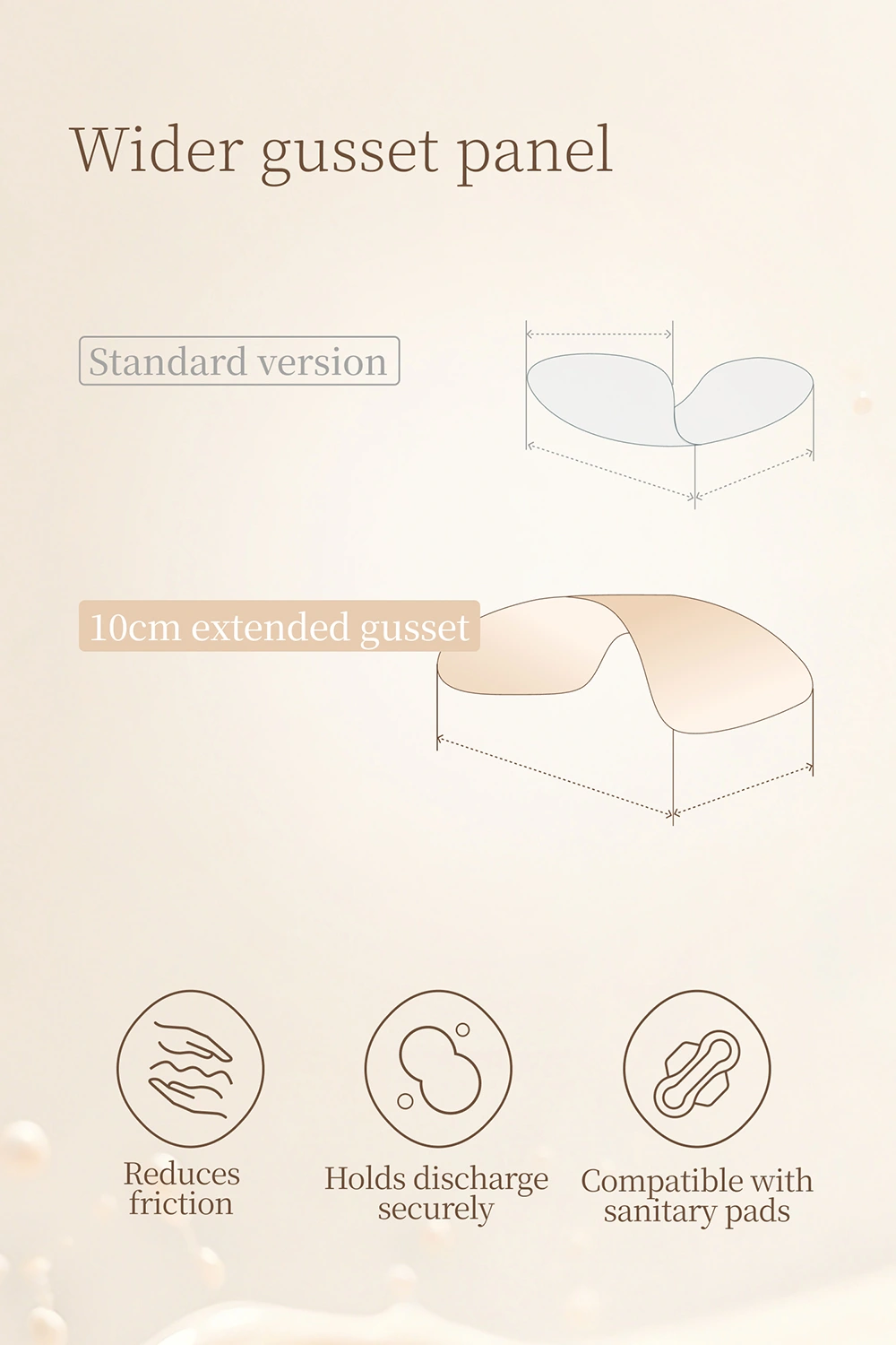 Lyocell Invisible Safety Shorts Butt-lifting Panties