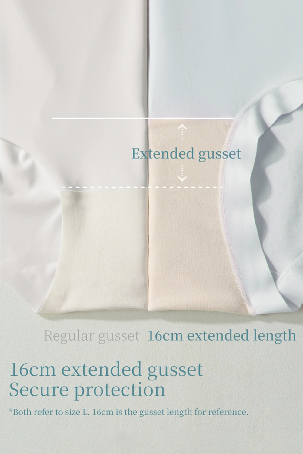 Cotton Mid Rise High Elastic Breathable Briefs