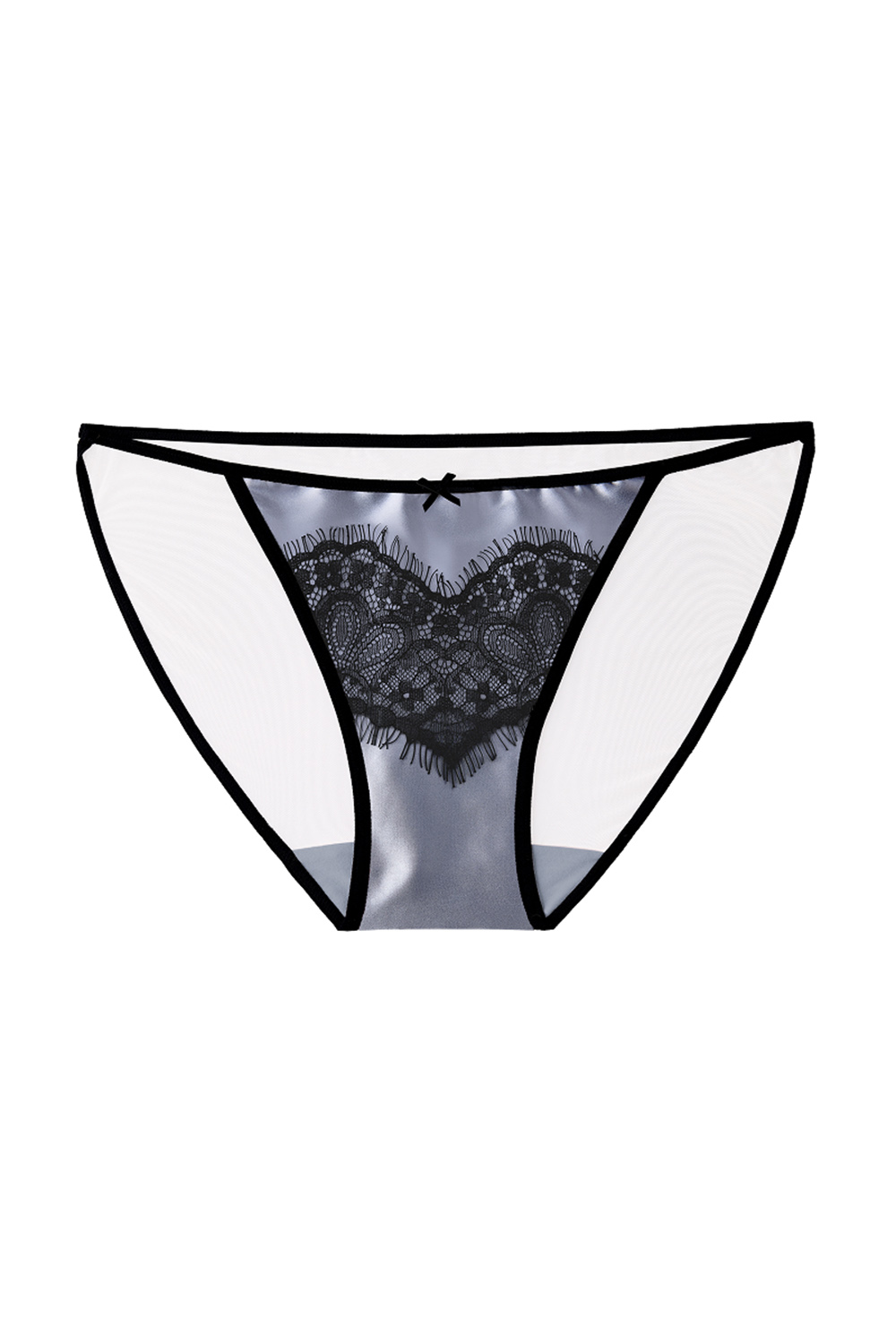 Satin Lace Low-rise Thin Briefs