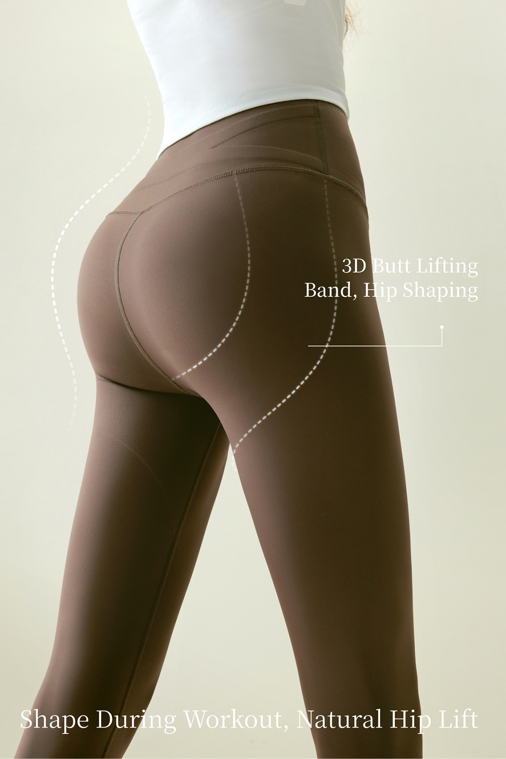 Mid Waist Butt Lifting Yoga Shark Pants