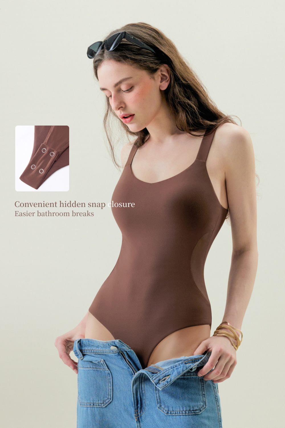 Sleeveless Seamless Body Shaping Jumpsuits