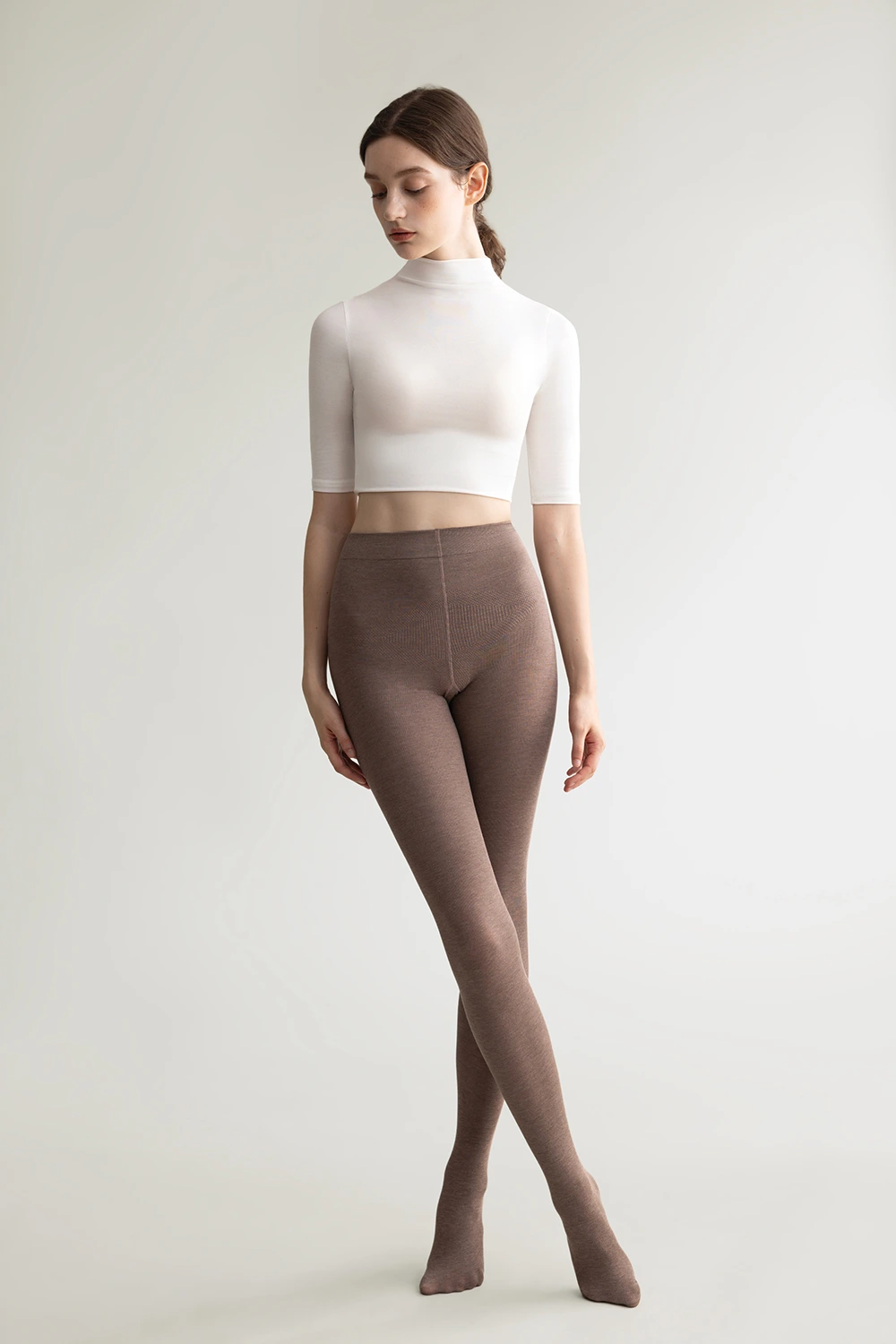 High Waist Lined Tights Thermal Leggings