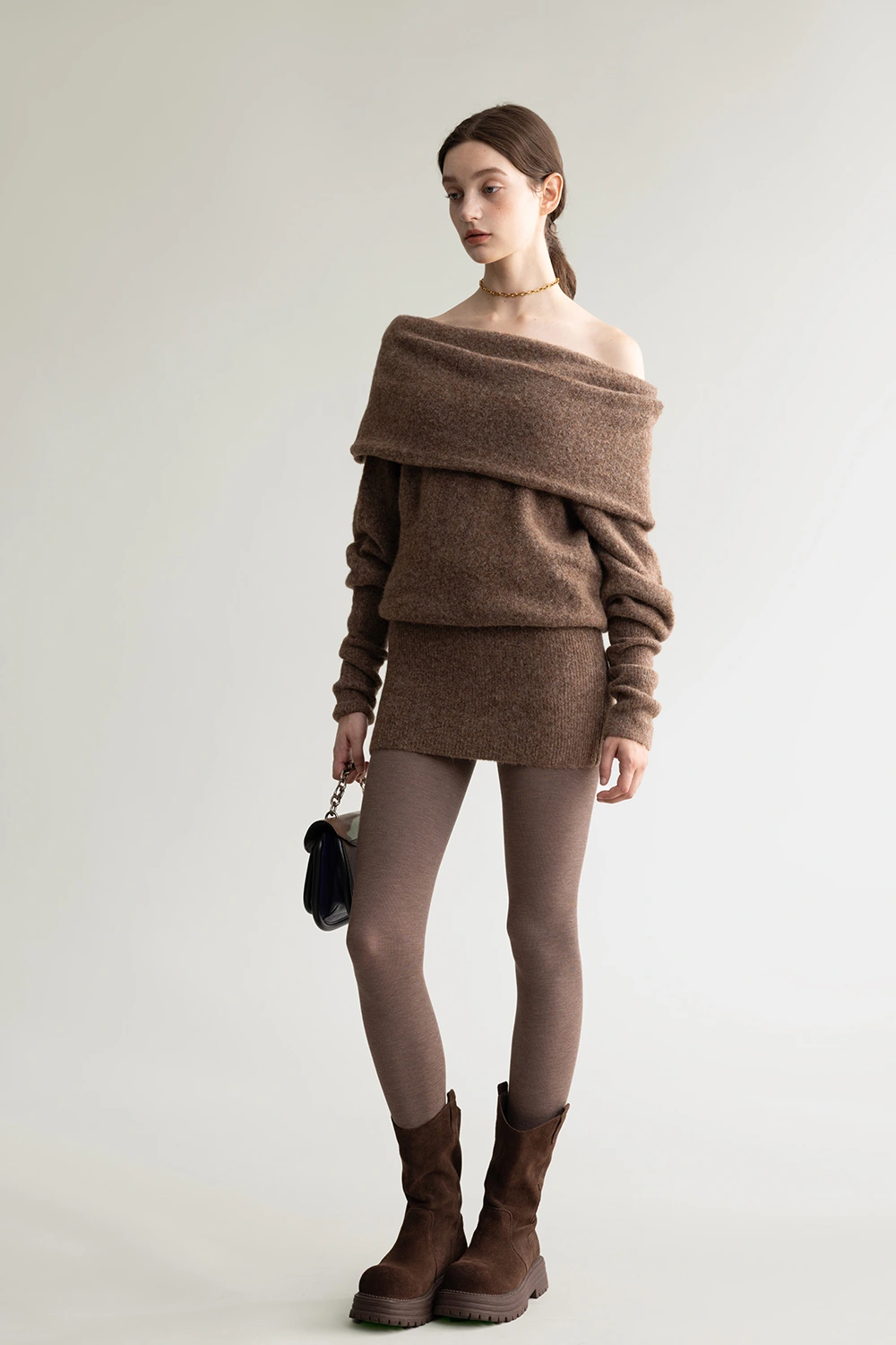 High Waist Lined Tights Thermal Leggings