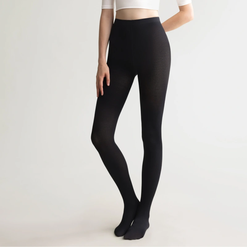 Mid Waist Solid Simple Stretchy Thin Leggings