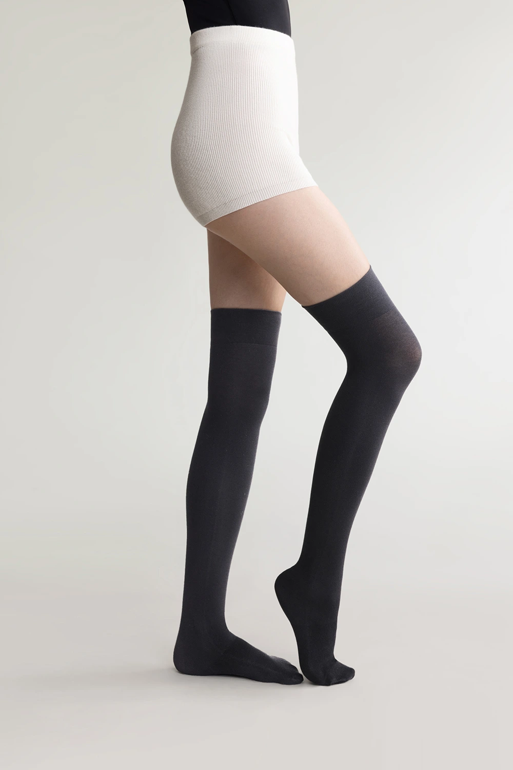 Wool Blend Knitted Warm Harajuku Thigh Highs Socks
