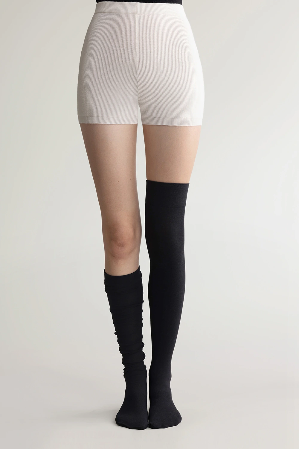 Wool Blend Knitted Warm Harajuku Thigh Highs Socks