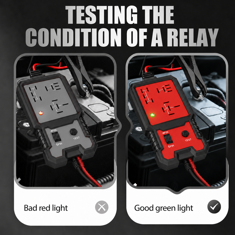 EFFORTLESSONE-STEP TESTING🔧12V AutomotiveRelay Tester