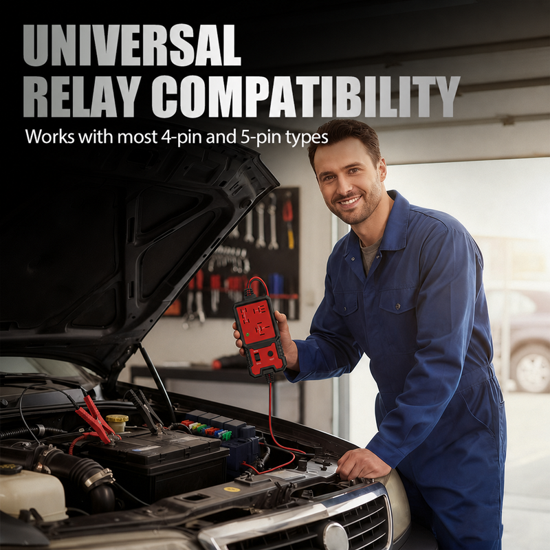 EFFORTLESSONE-STEP TESTING🔧12V AutomotiveRelay Tester