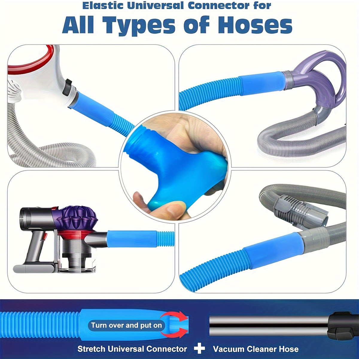 Flexible Dryer Vent Cleaner Kit for Removing Lint, Dust & Debris — Keep Your Dryer Running Smoothly
