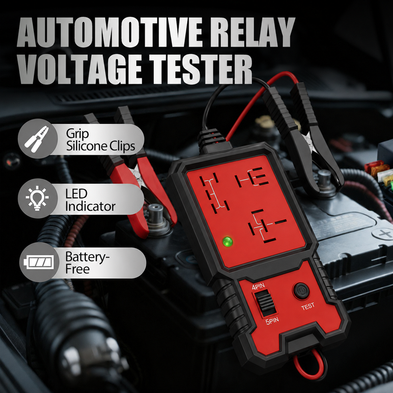 EFFORTLESSONE-STEP TESTING🔧12V AutomotiveRelay Tester