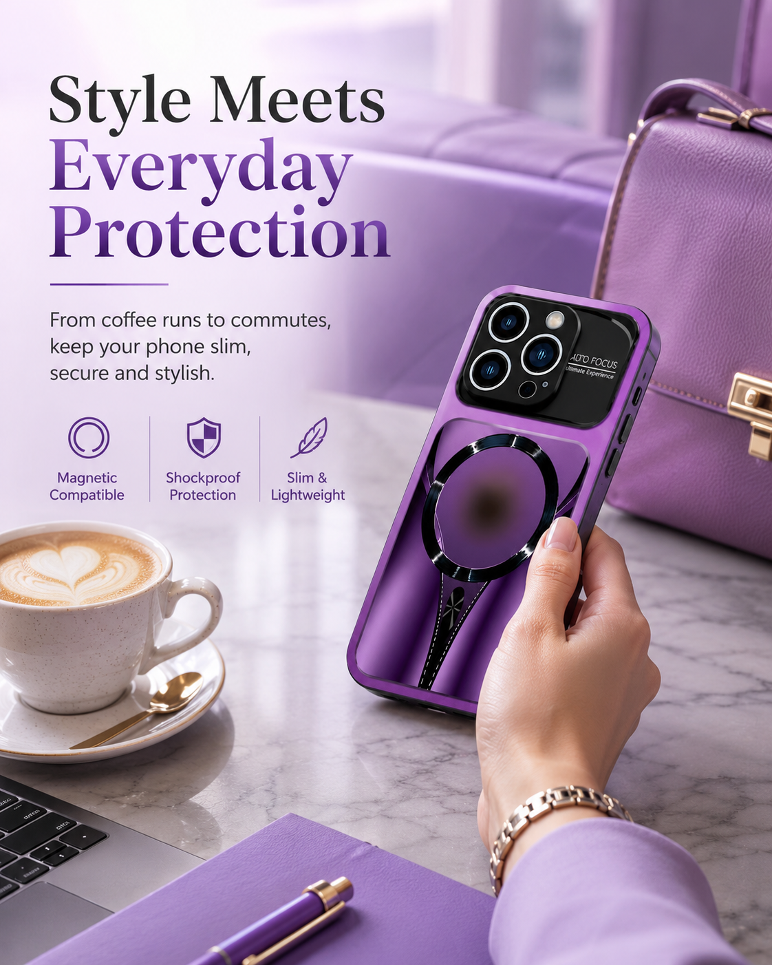 Slim Shockproof Luxury Cover for iPhone