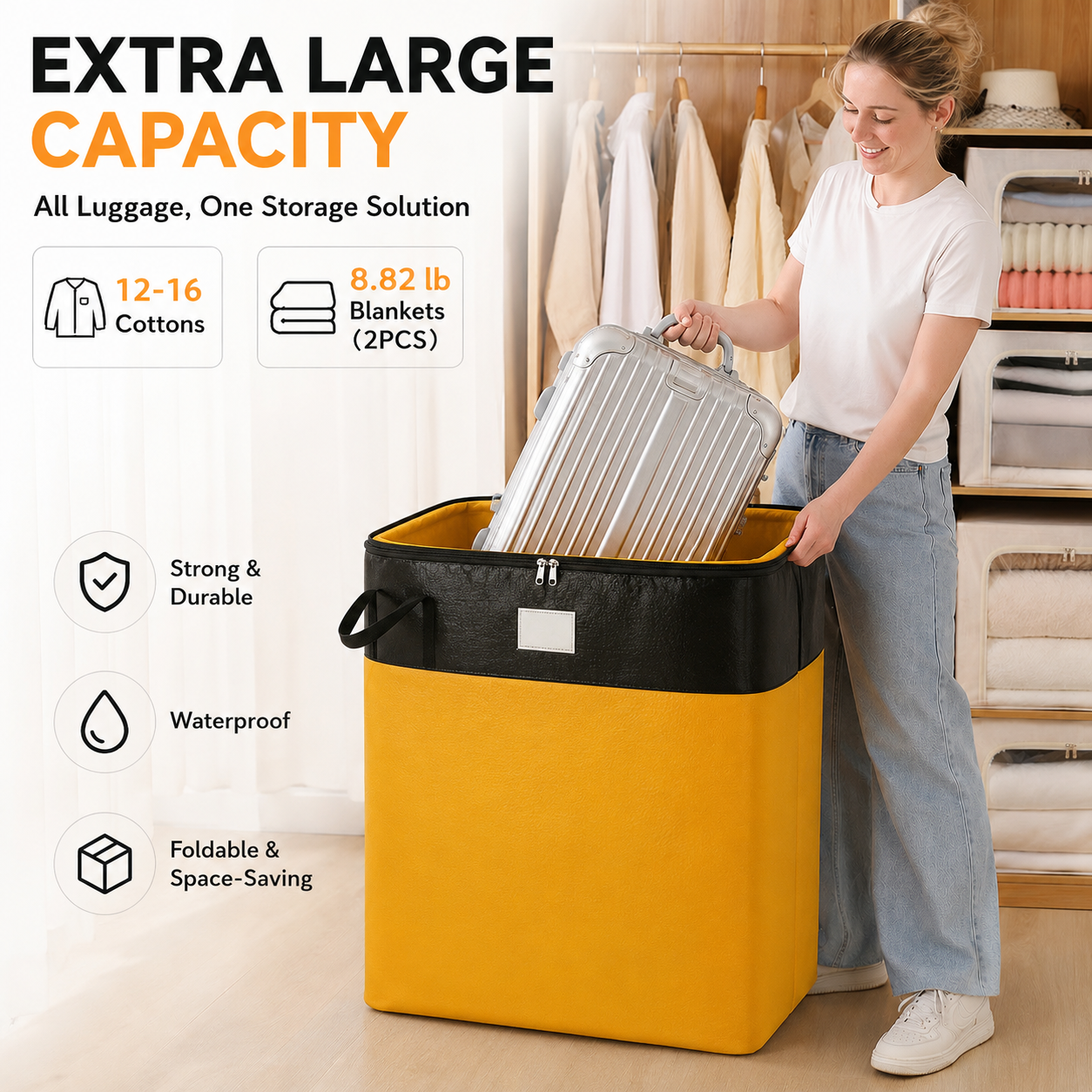 📦 Extra-Large Heavy-Duty Storage Bag 🔥