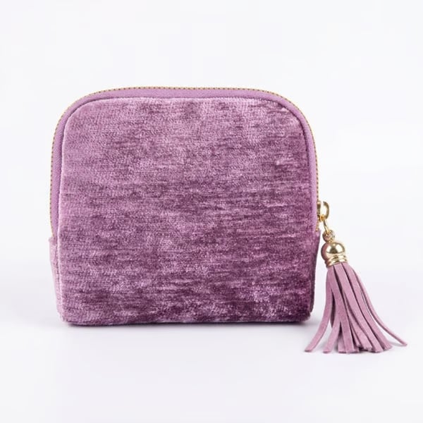 Jewelry zippered pocket case Travel Jewelry Bag Portable Organizer