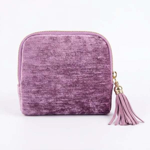 Jewelry zippered pocket case Travel Jewelry Bag Portable Organizer
