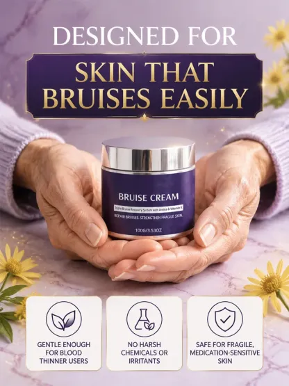 🩹 Dermatologist Recommended Bruise Recovery Cream – Triple Repair System with Arnica & Vitamin K Fades Dark Bruises in 7 Days