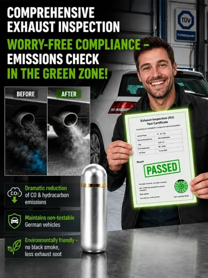 🚀 TÜV & DEKRA Certified PEA Fuel Additive – Save Up to 50% Fuel & Dissolve 10 Years Carbon Deposits – 100% Safe for E5/E10 Engines + 30-Day Risk-Free Trial, Money-Back Guarantee & 10x Quality Refund