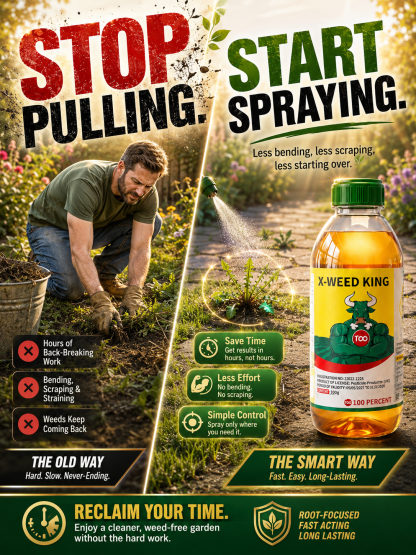 [Copy]Herbicide and root rot control agent | 3-Hour Fast Acting Root Destroyer | 100%Plant Safe