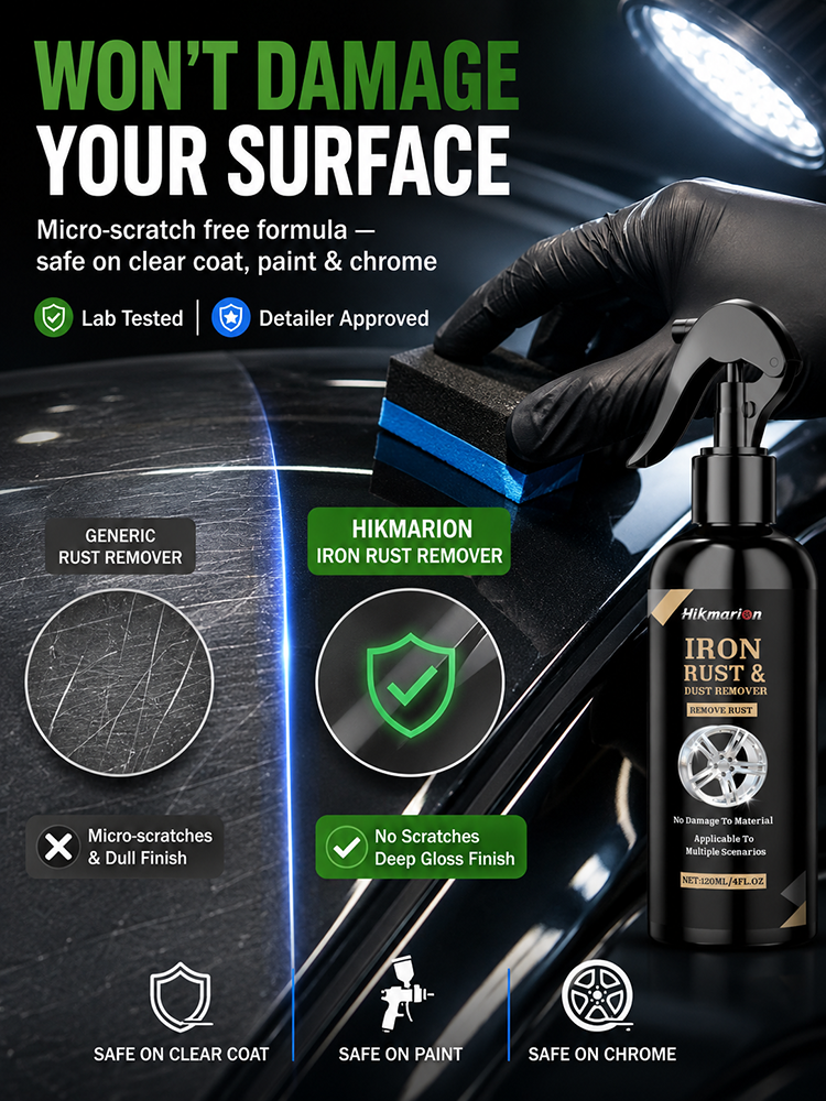 【Just Spray and Wipe to Restore Rusty Metals to a Mirror Shine in 3 Seconds!】 One-Spray Rust Remover🔥One Spray Provides Up to 50 Years of Antioxidant Protection!