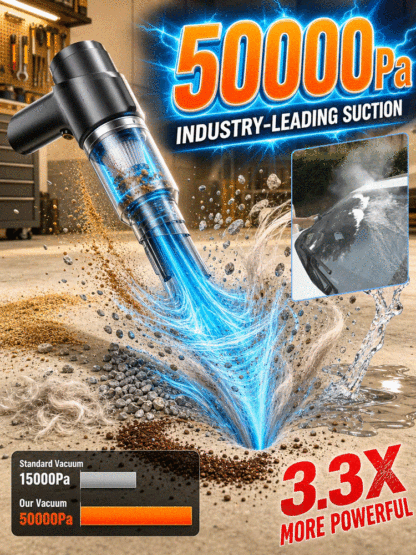 50000Pa Hurricane 5-in-1 Vacuum | (Vacuum · Blow · Inflate · Deflate · Anti-Mite) 1 Replaces 5!