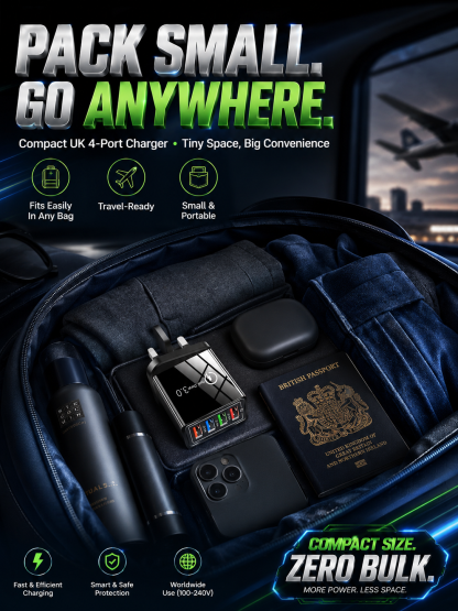 [Copy]【Improve Your Phone's Battery Life】⚡4-in-1 Travel Charger🚀 Make your 4-year-old smartphone charge faster than a new one
