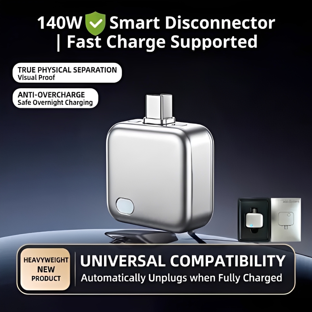 140W Smart Auto-Disconnect Fast Charger