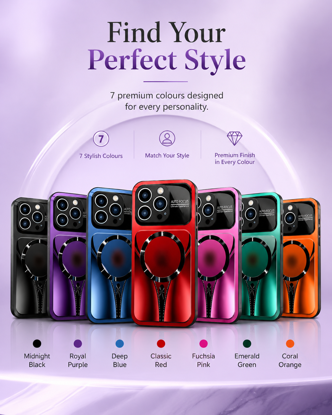 Slim Shockproof Luxury Cover for iPhone