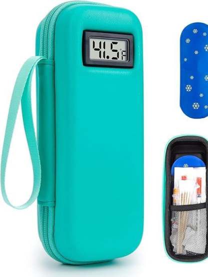 ⏰Final 3 Hours: 50% 🎉🔥Insulin Cooler Travel Case with Temperature Display