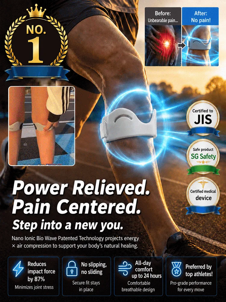 👩‍⚕️【Developed collaboratively by over 30 top orthopedic surgeons in the United States.】Lightweight Bionic Patella Stabilizer，Like a strong artificial ligament, it instantly lifts the exoskeleton, and pain disappears instantly!