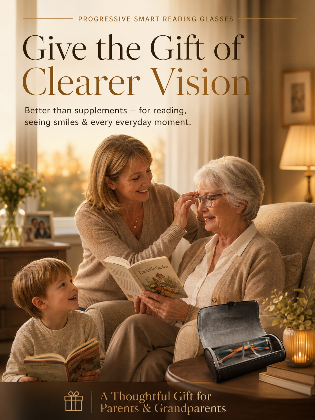👓No eye exam needed • Lifetime use • Auto-focus from -10.00D-+10.00D — Multifocal sports glasses