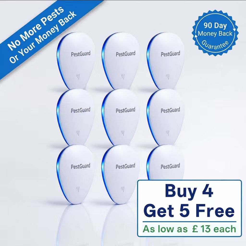 Pest Guard™ Upgraded Bed Bug Killer Pest Repeller