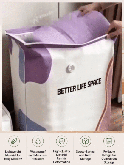 Vacuum Compression Bag Without Air Extraction
