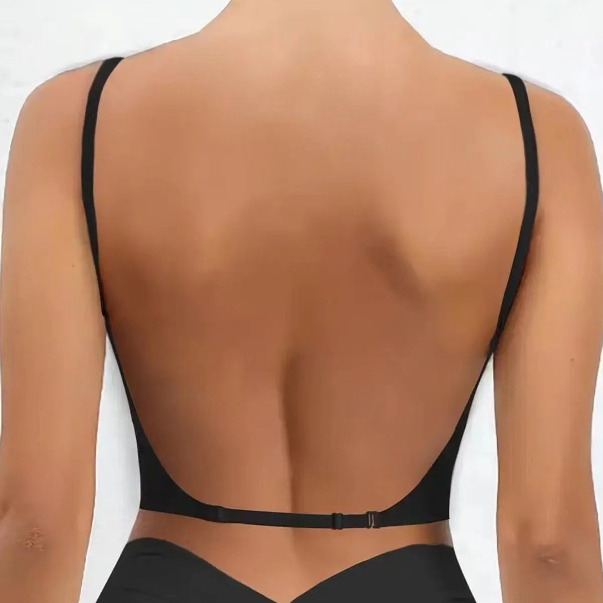🌓Last Day 49% OFF-🔥Women's Solid Color Wireless Backless Bra
