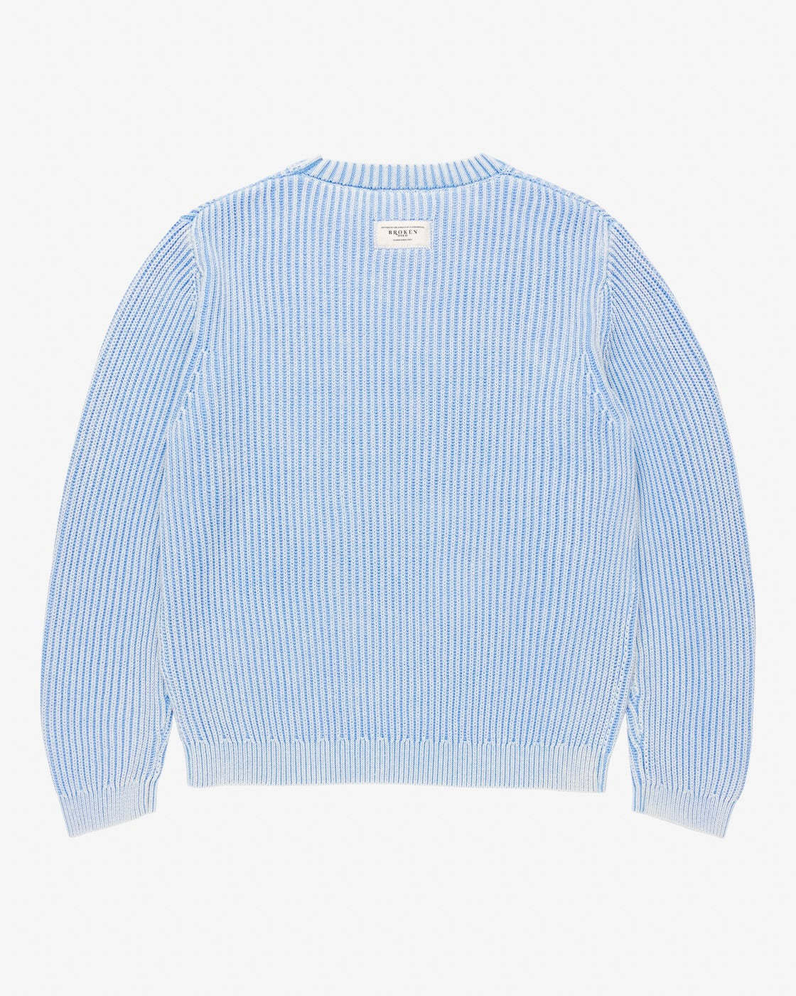 WASHED KNIT BLUE-Fineriform