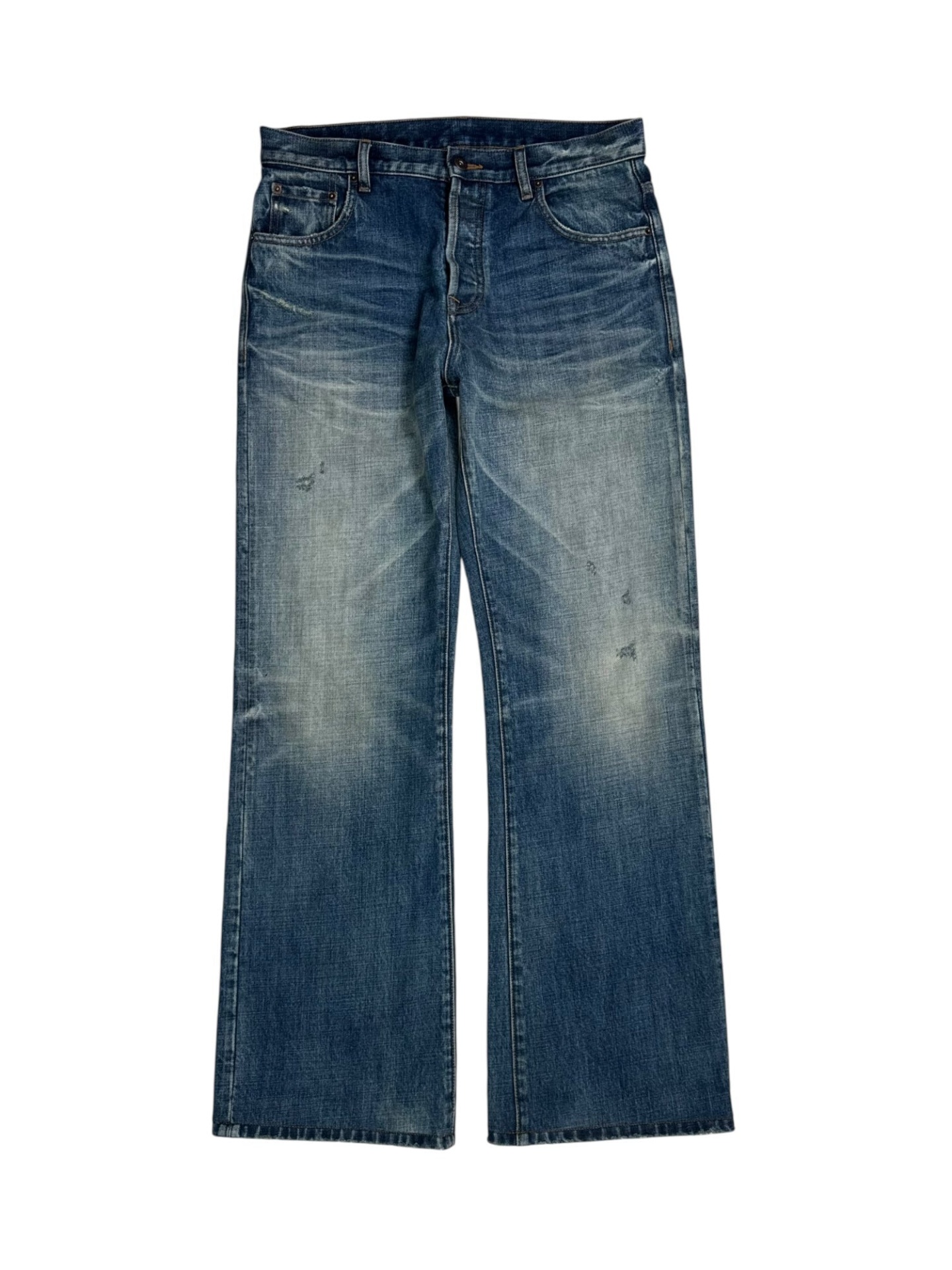 WASHED BOOTCUT DENIM