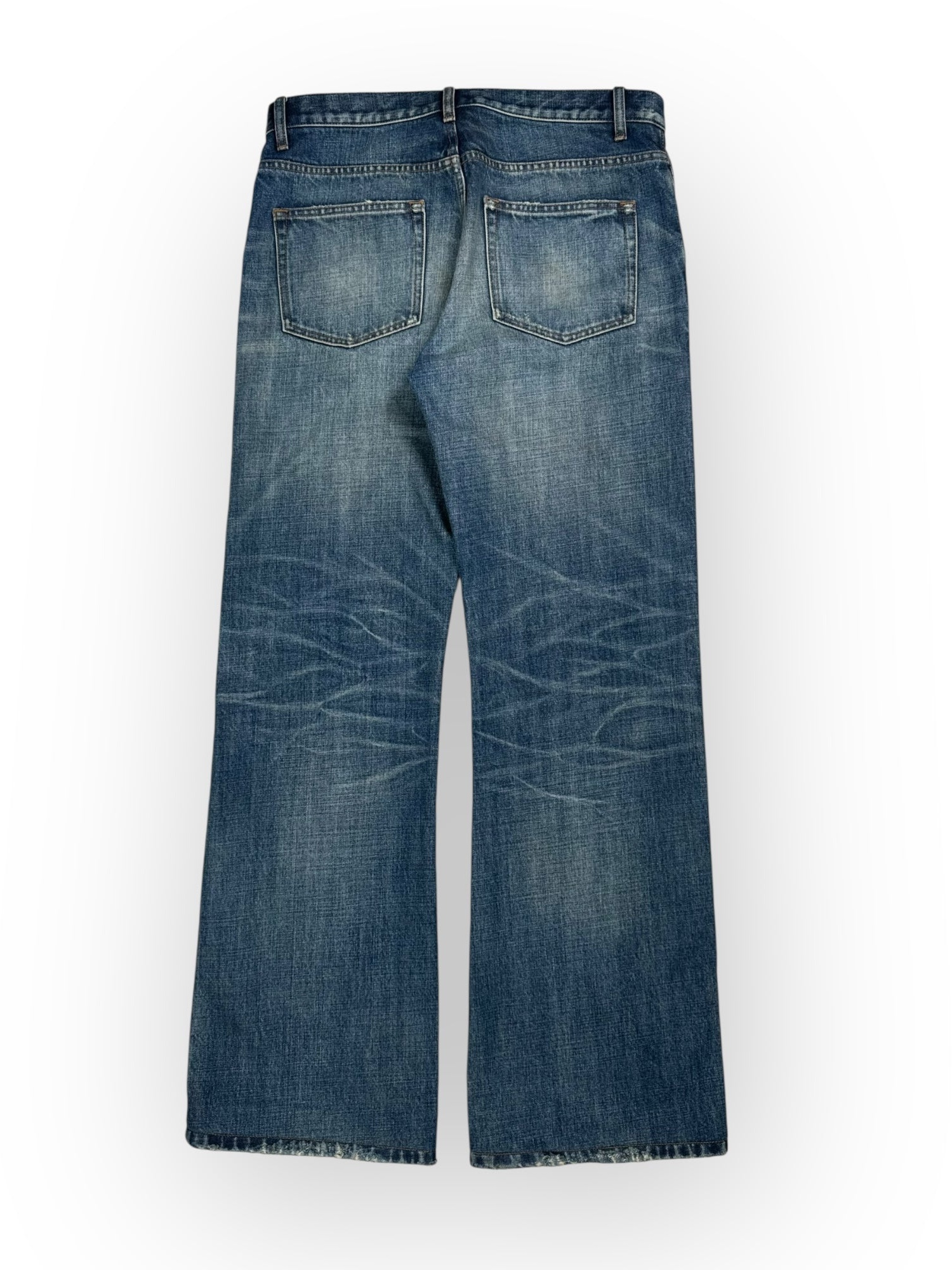 WASHED BOOTCUT DENIM