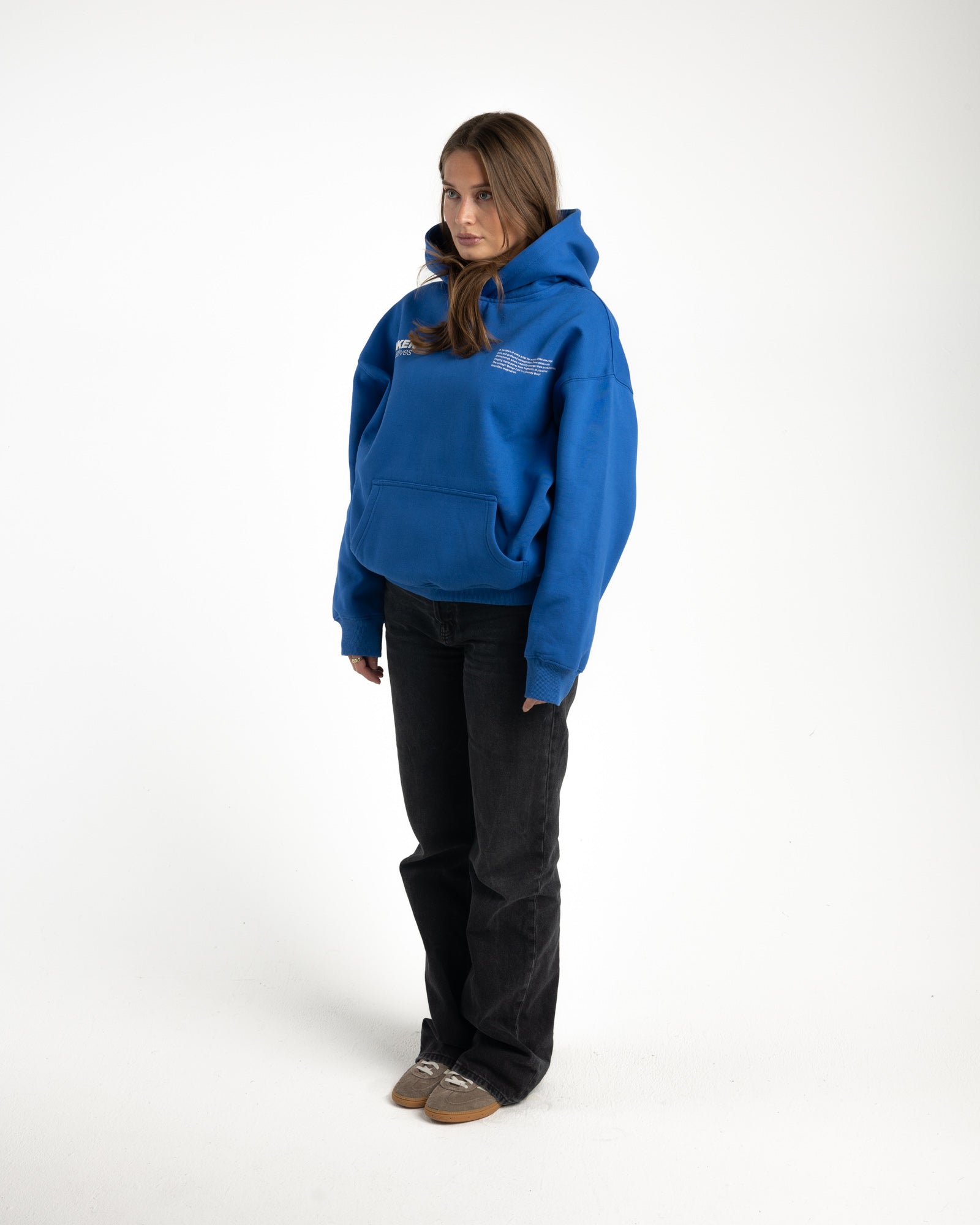 Signature blue Hoodie-Fineriform