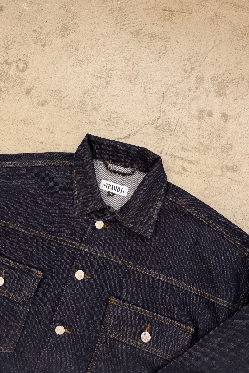 RAW DENIM JACKET
