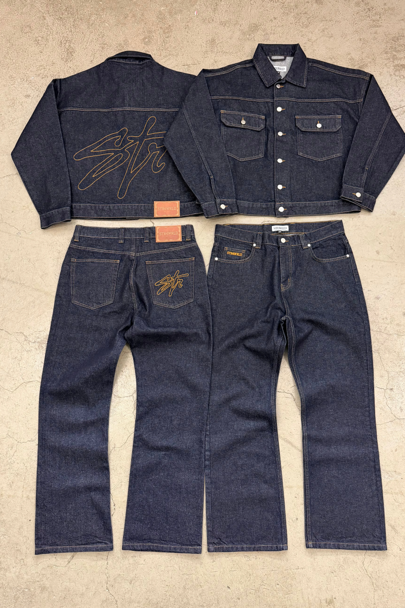 RAW DENIM JACKET