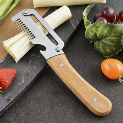 The Safe-Grip Stainless Steel Peeler: Peel Faster, Waste Less