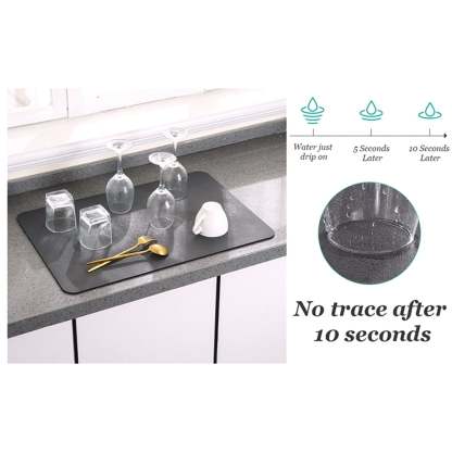 New Kitchen Super Absorbent Draining Mat