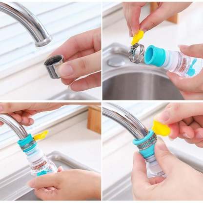 🔥Splash-proof Faucet Booster Filter