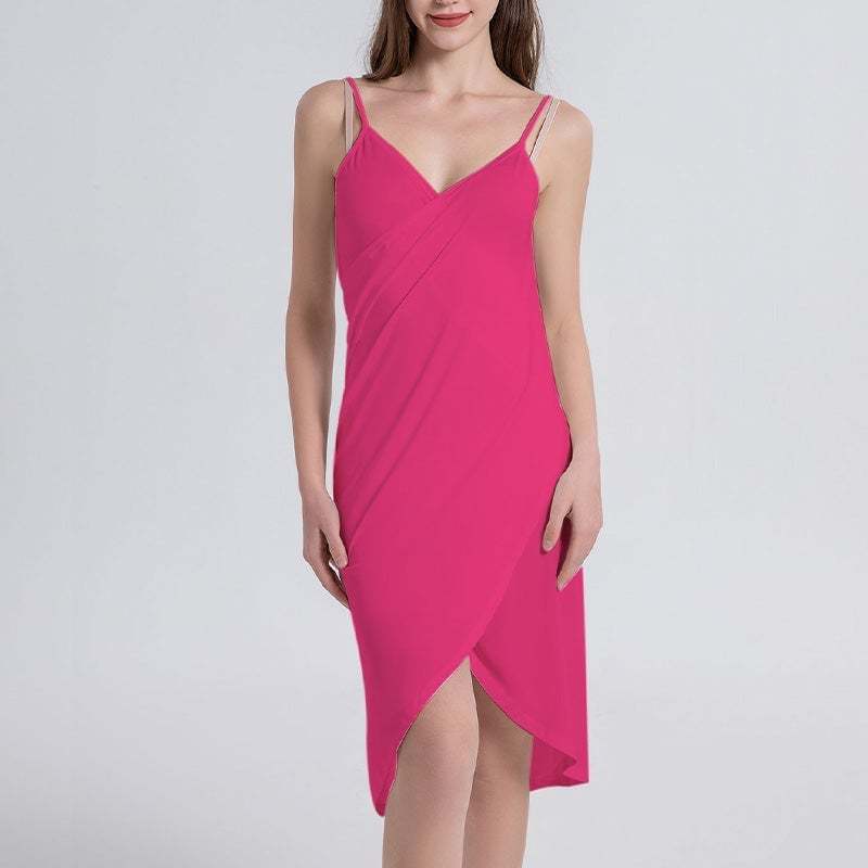 😲-🌊Women's Beach Wrap Dress Cover-up