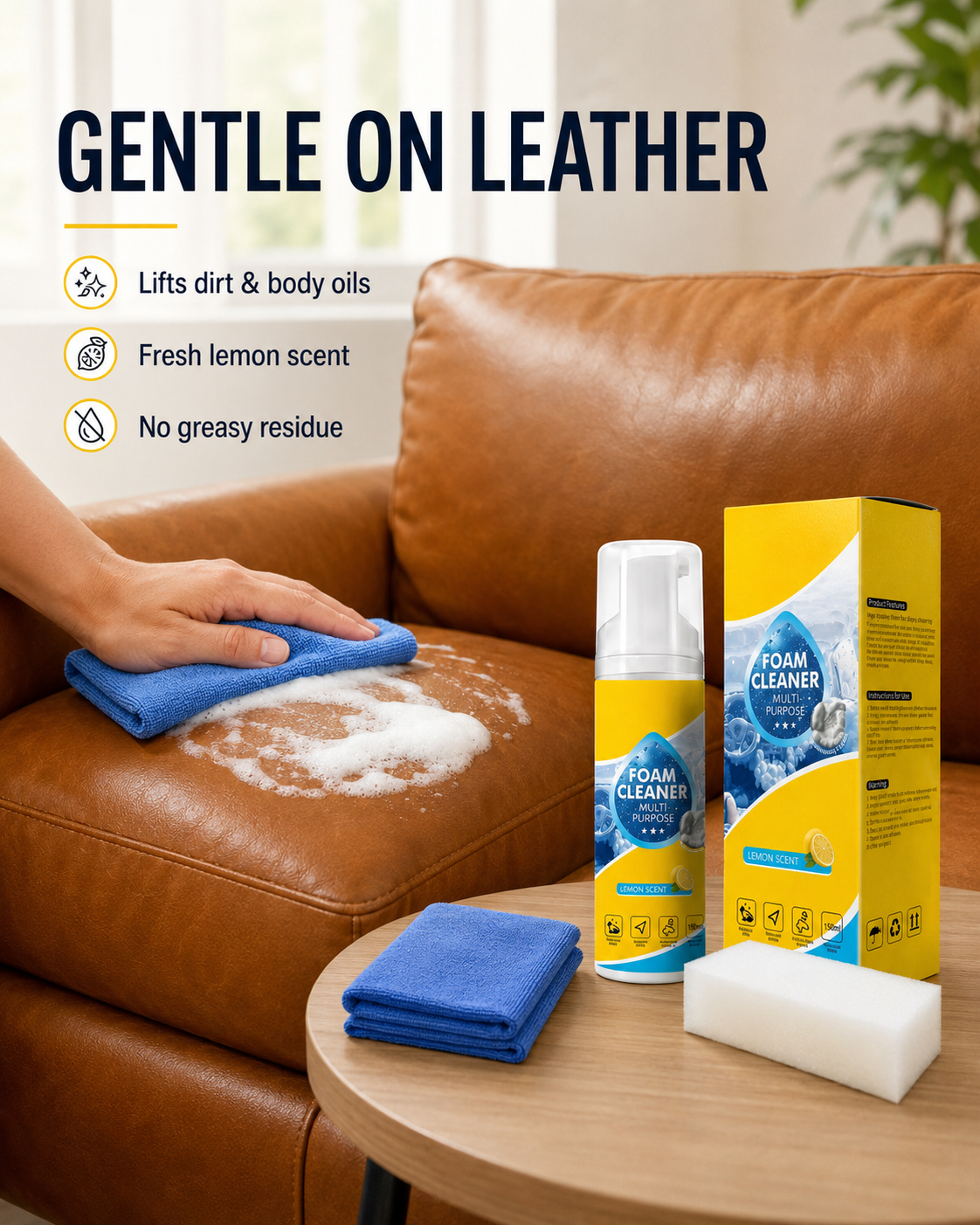 🔥Last Day 49% OFF - 🧽 Multi-Purpose Foam Cleaner