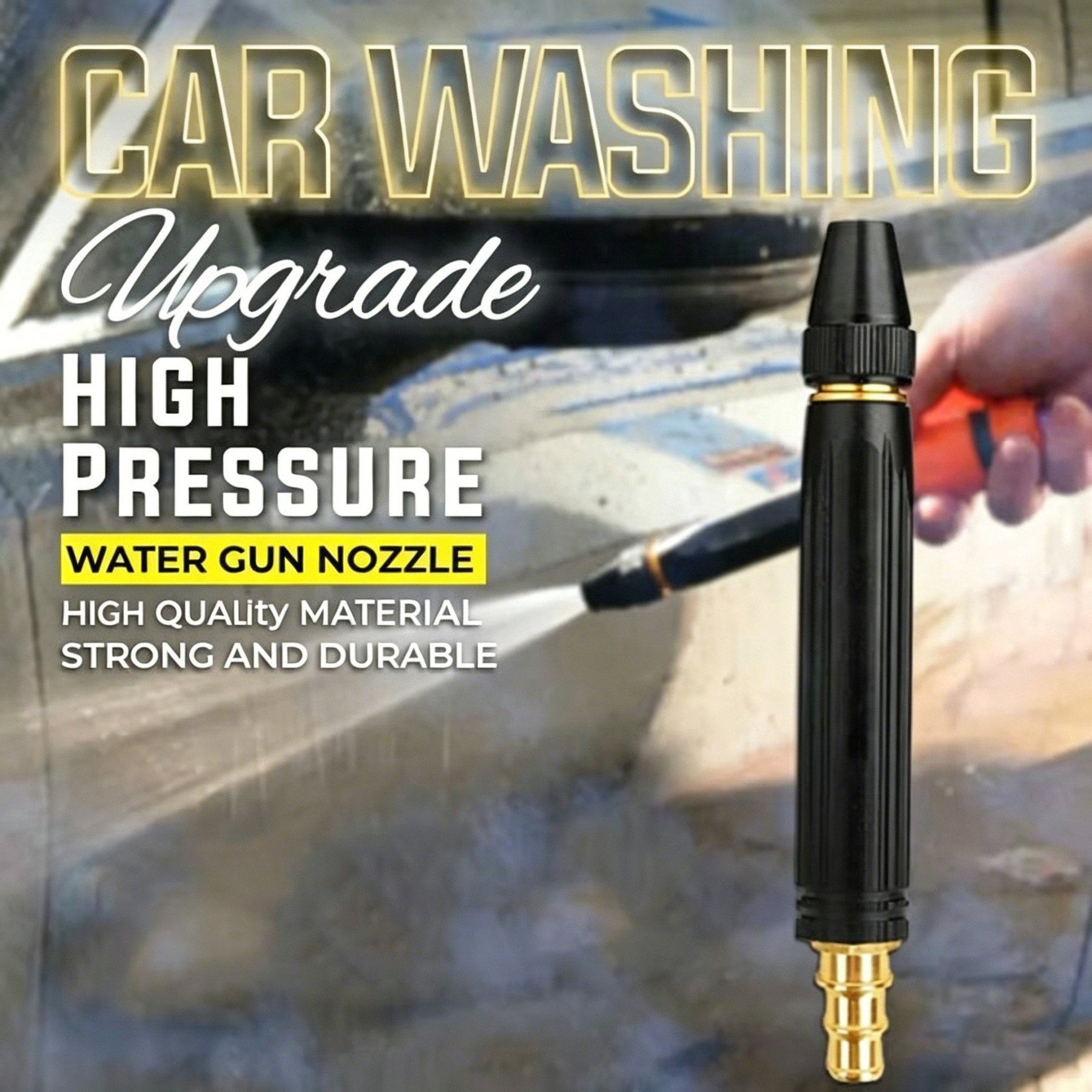 🔥 HOT SALE 49% OFF🔥50K+ SOLD!🛡️🚿 High-Pressure Water Gun