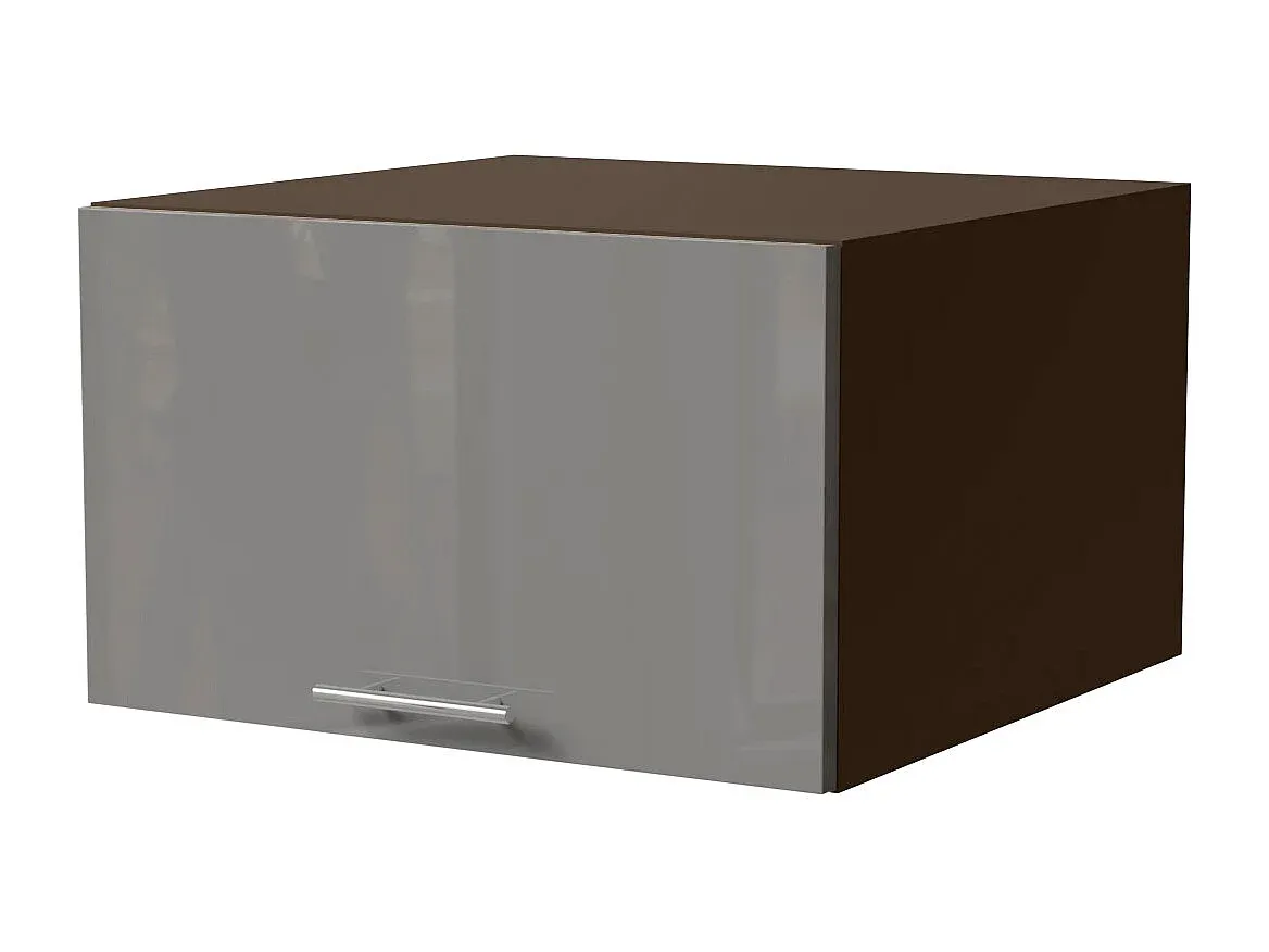 Küchenoberschrank Grau Hochglanz und Lavamatte 60x59x36cm-nestelivoa.com