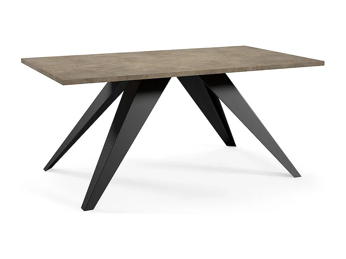 Moderner Couchtisch Dunkelgrau-Schwarz, 120x60x48cm-nestelivoa.com